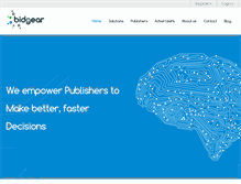 Tablet Screenshot of bidgear.com
